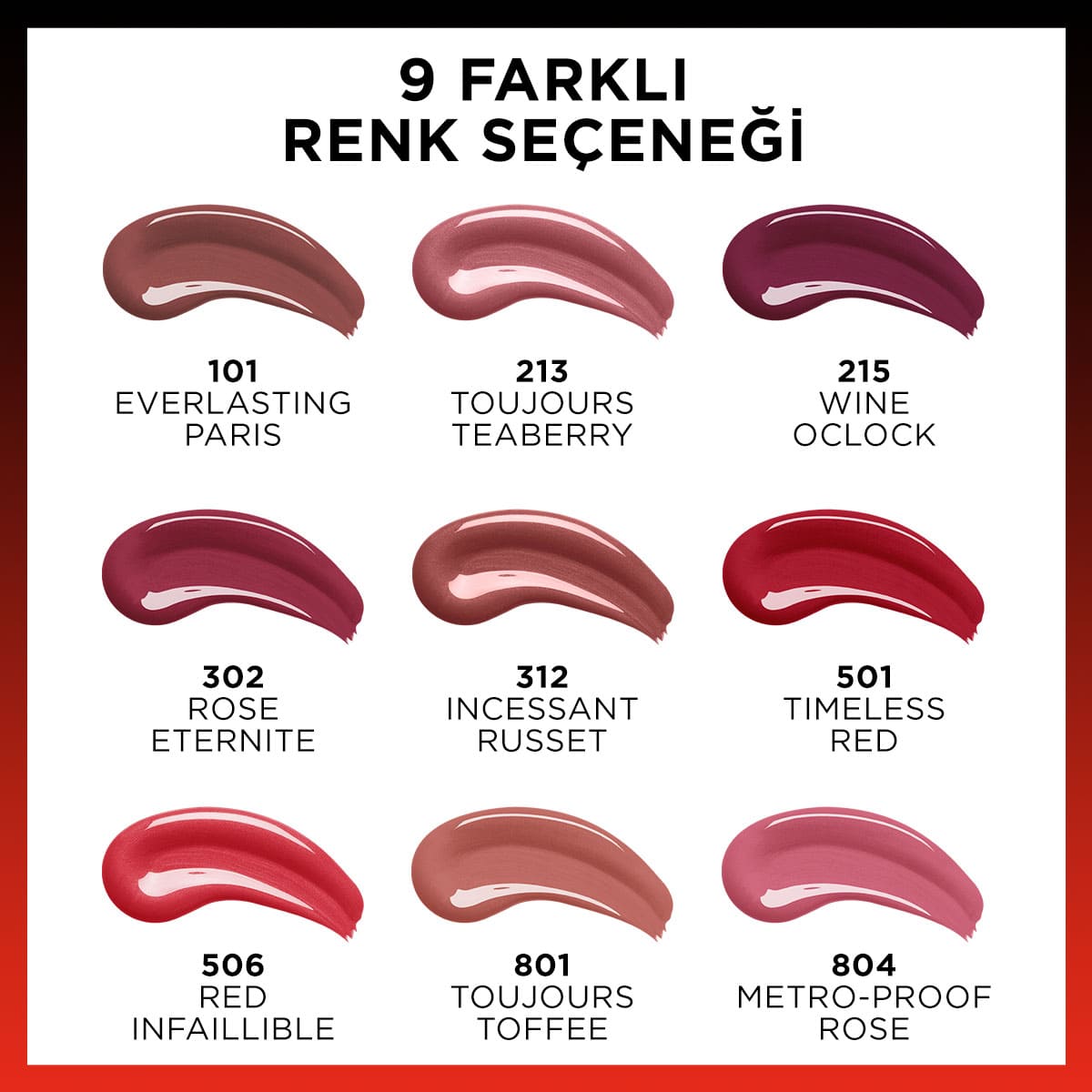 Loreal Paris Infaillible 2-Step 24 Saat Kalıcı Likit Ruj & Balm - 501 Timeless Red