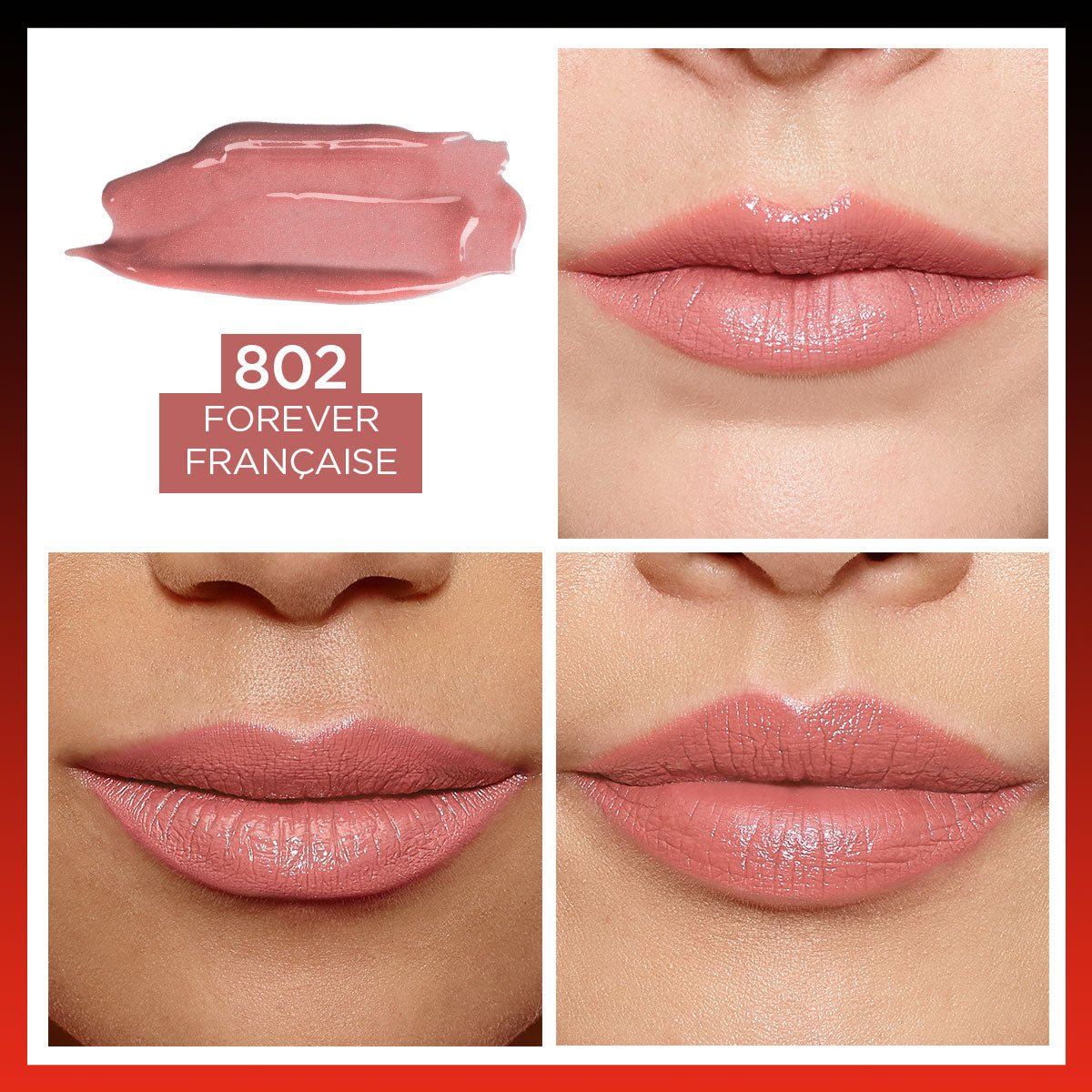 Loreal Paris Infaillible 2-Step 24 Saat Kalıcı Likit Ruj & Balm - 802 Forever Française