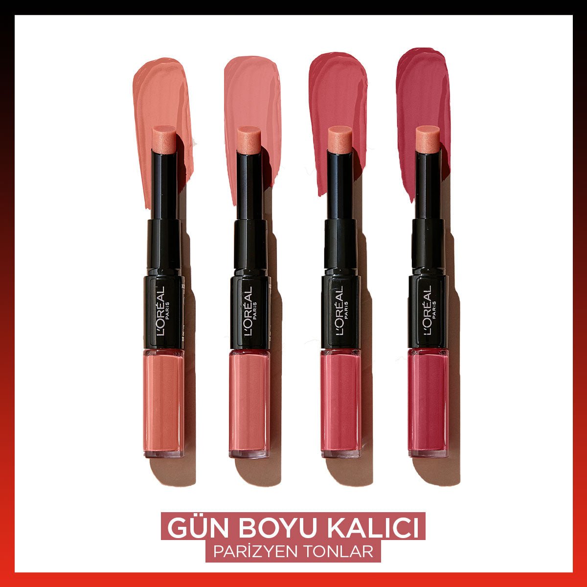 Loreal Paris Infaillible 2-Step 24 Saat Kalıcı Likit Ruj & Balm - 805 Wine Stain