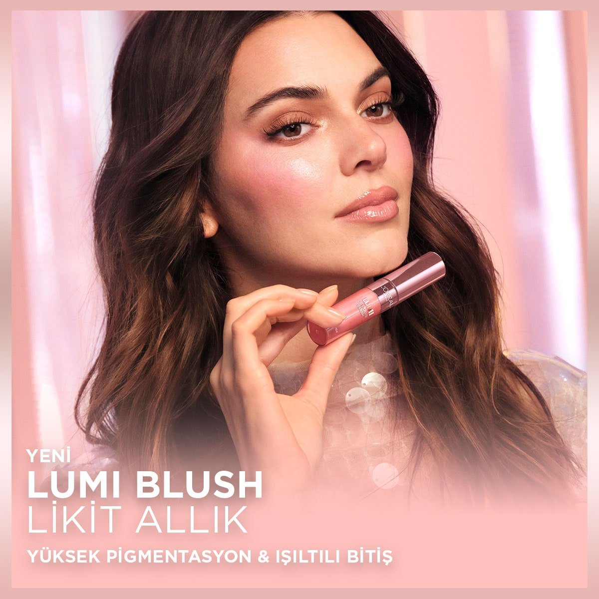 Loreal Paris Lumi Blush Likit Allık - 635 Glowy Worth It Medium
