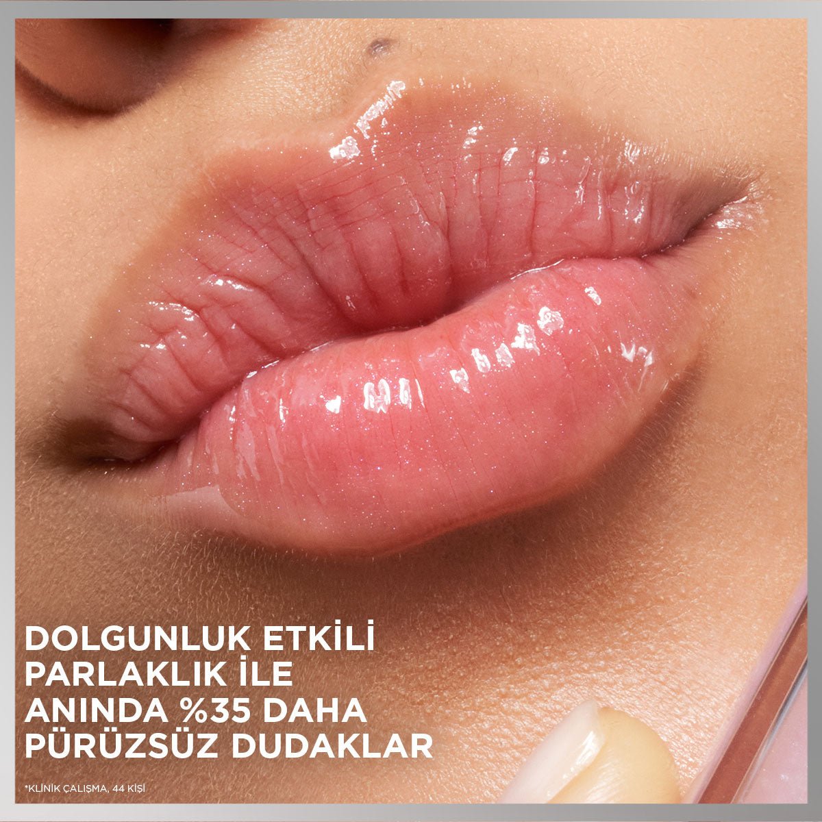 Loreal Paris Plump Ambition Hyaluron Lip Oil Besleyici ve Nemlendirici Dudak Parlatıcısı - 641 Latte Glace