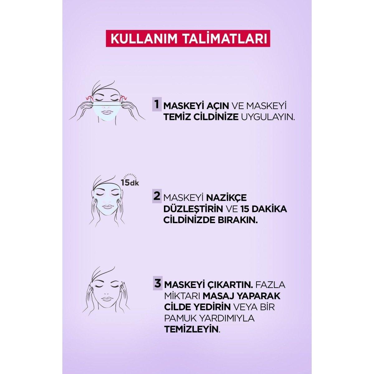 Loreal Paris Revitalift Filler Dolgunlaştırıcı Serum Maske