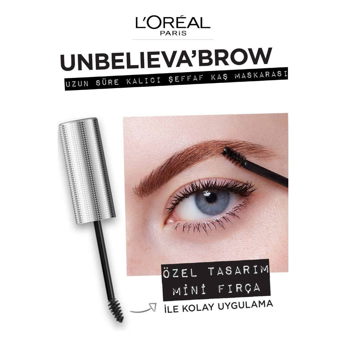 Loreal Paris Unbelieva Brow Uzun Süre Kalıcı Şeffaf Kaş Maskarası