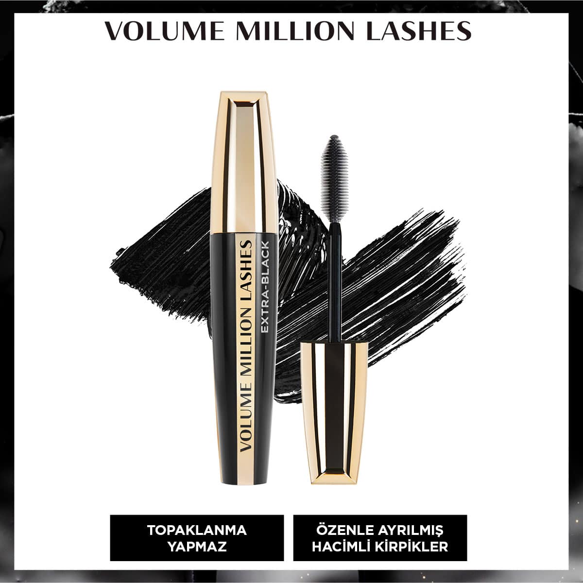Loreal Paris Volume Million Lashes Extra Black Maskara