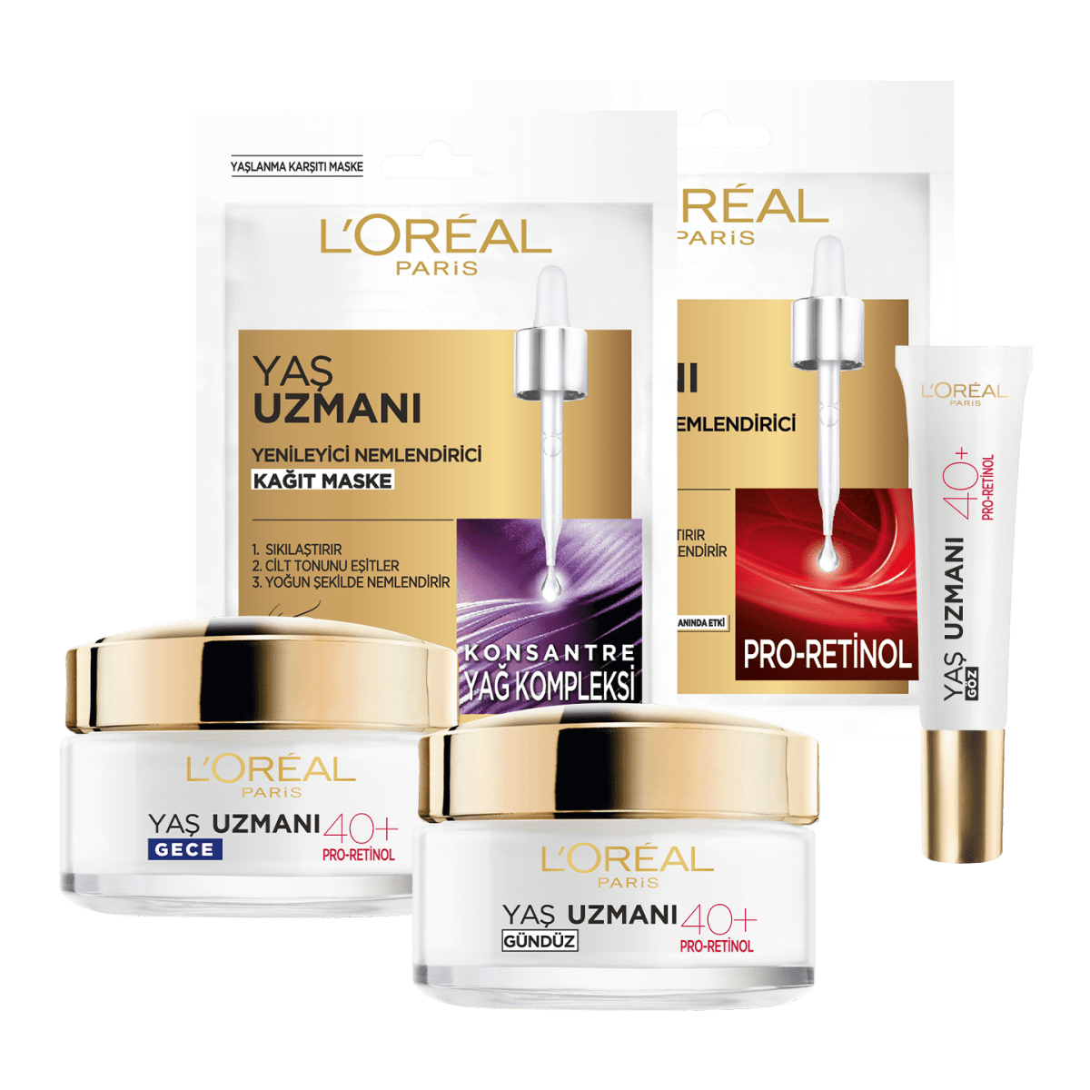 Loreal Paris Yaş Uzmanı Sıkılaştırıcı & Nemlendirici Kağıt Maske