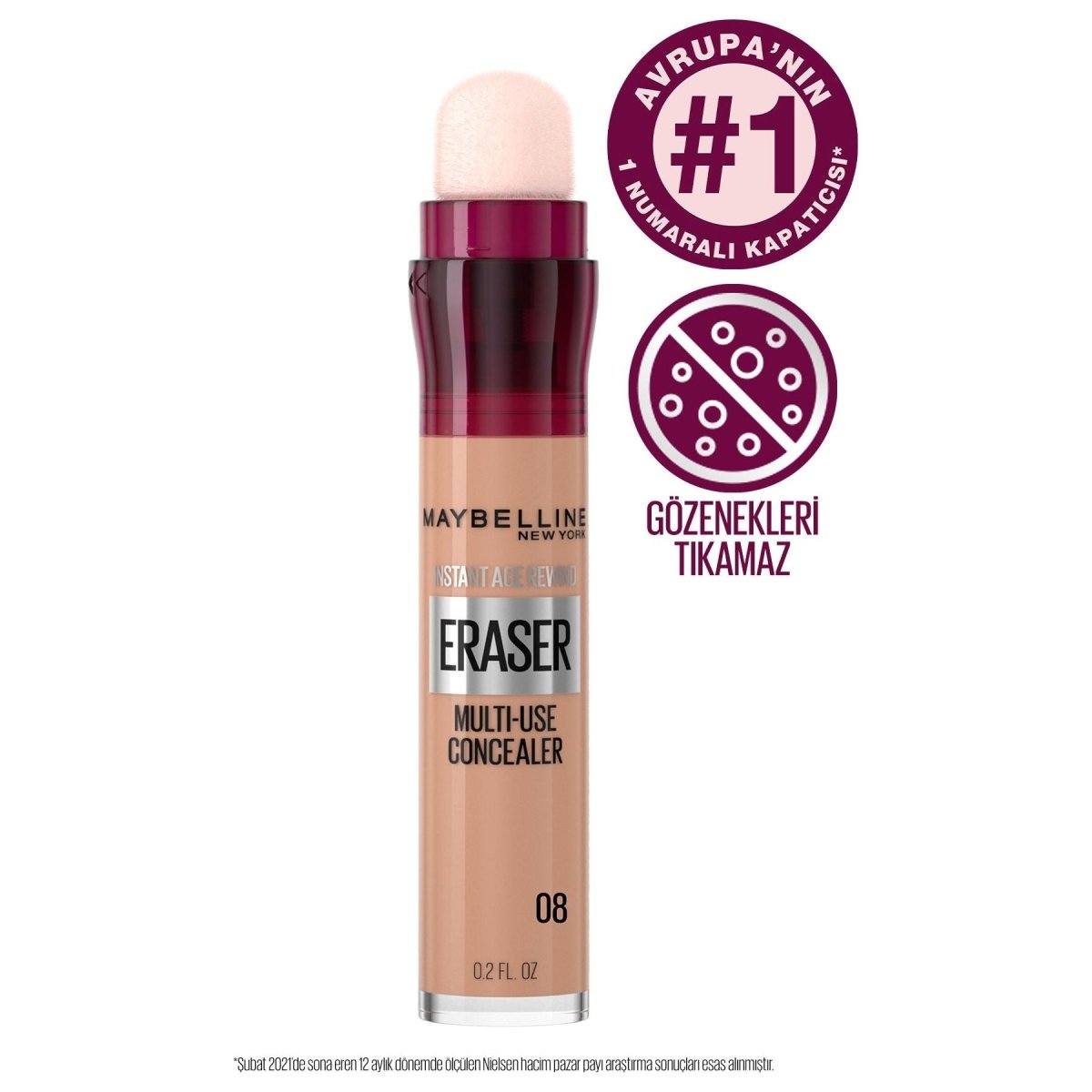 Maybelline New York Instant Anti Age Eraser Kapatıcı - 08 Buff