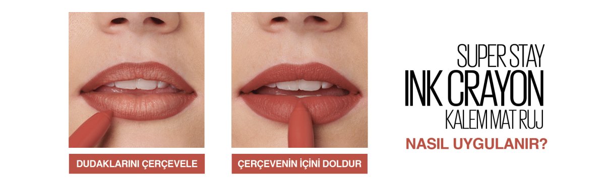 Maybelline New York Super Stay Ink Crayon Kalem Mat Ruj - 10 Trust Your Gut