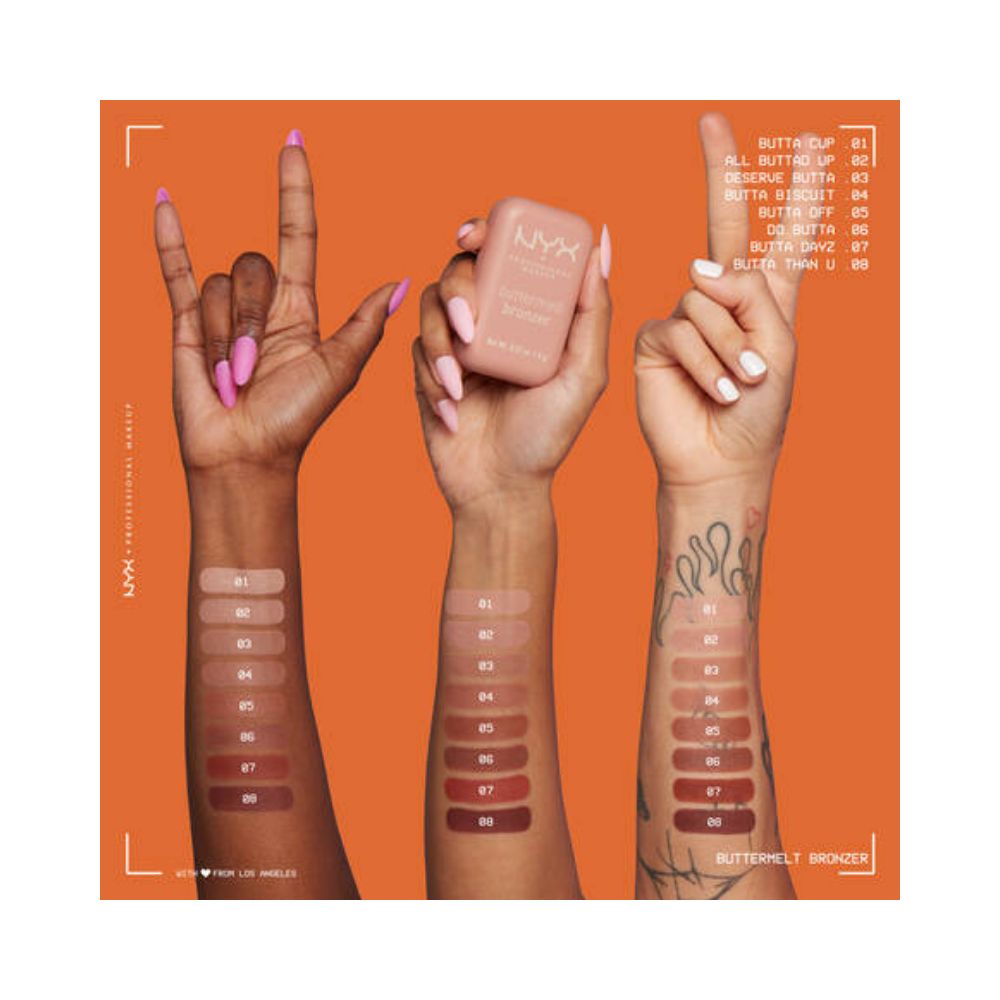 NYX Professional Makeup Buttermelt Bronzer -03 Deserve Butta