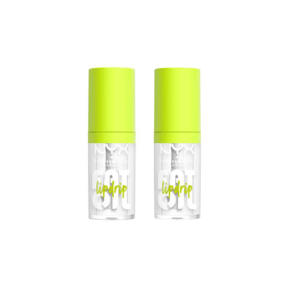 NYX Professional Makeup Fat Oil Lip Drip Gloss - My Main 2 Pack