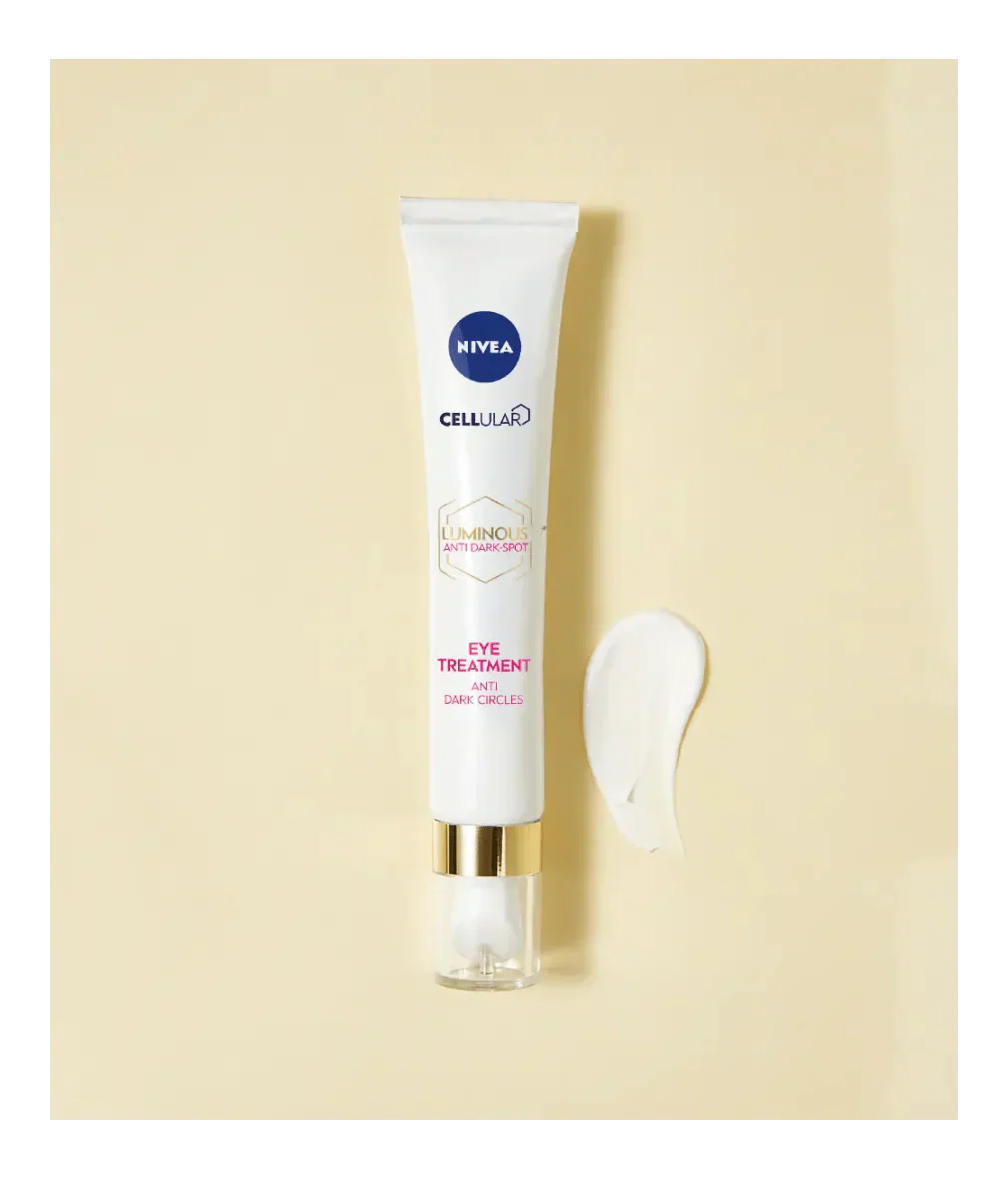 Nivea Cellular Luminous 630 Anti-Dark Circle SPF50 Eye Cream 15ml / 0.5 fl.oz - 4 Pack