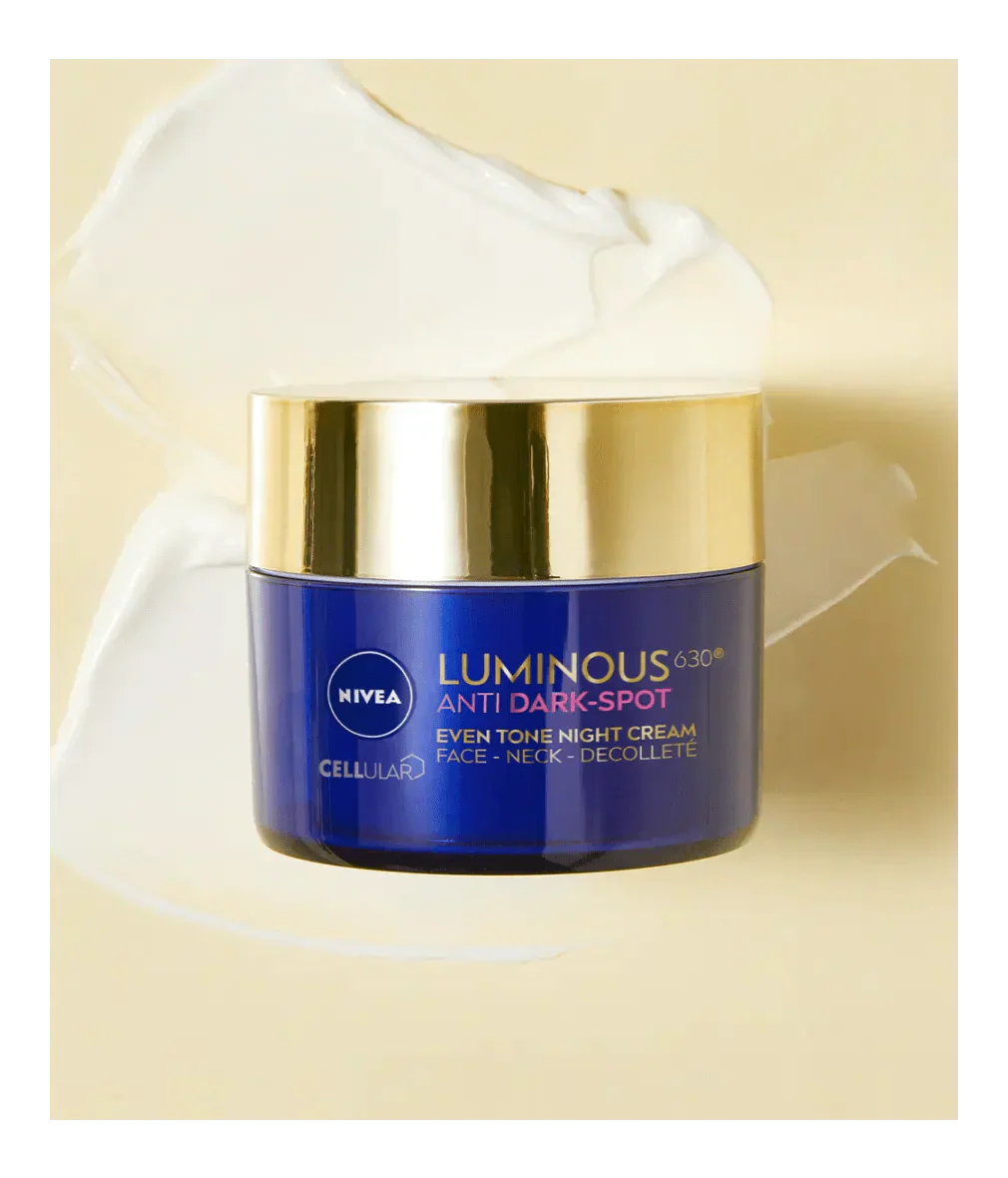 Nivea Luminous 630 Anti Dark Spot Night Cream 50ml / 1.7 fl oz - 2 Pack
