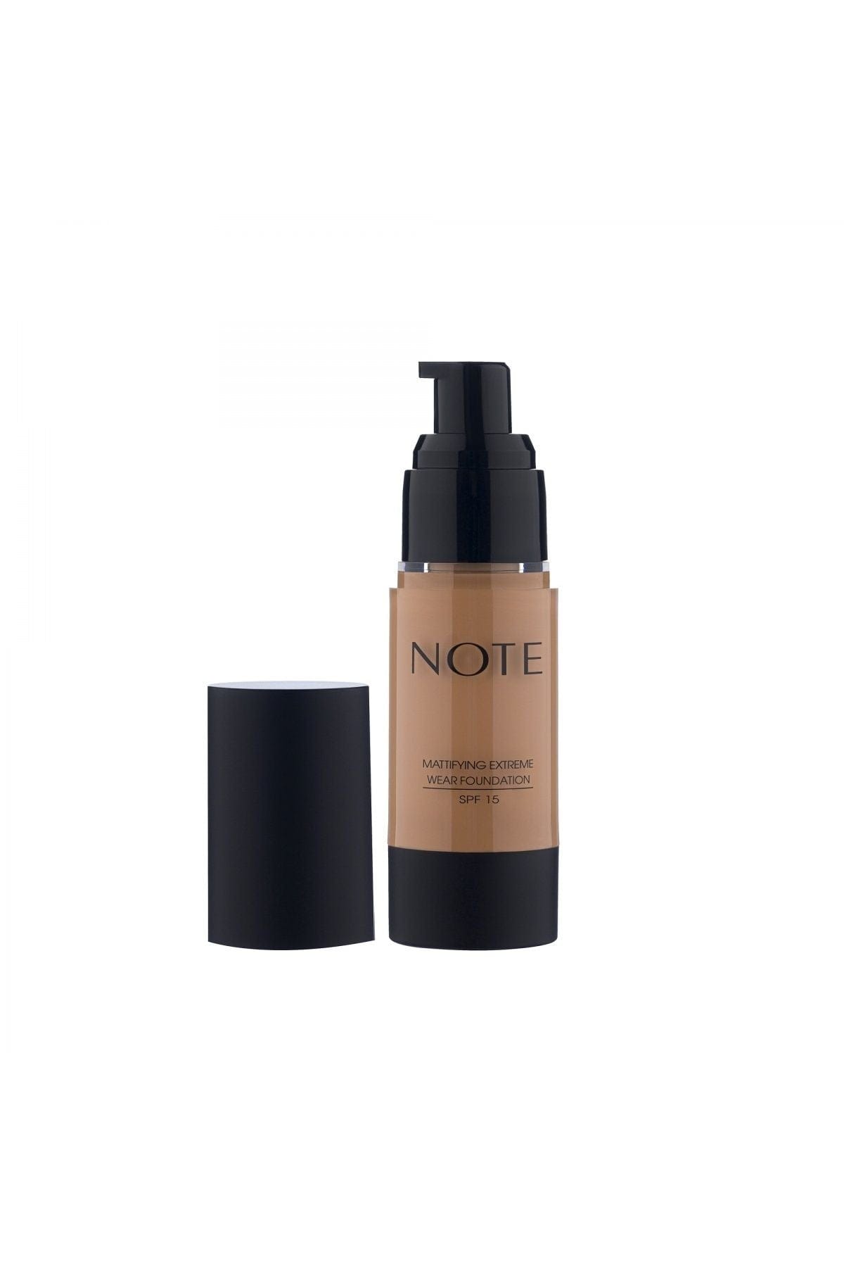 Note Cosmetics Mattifying Extreme Wear Foundation Matte Finish 08 Sunny