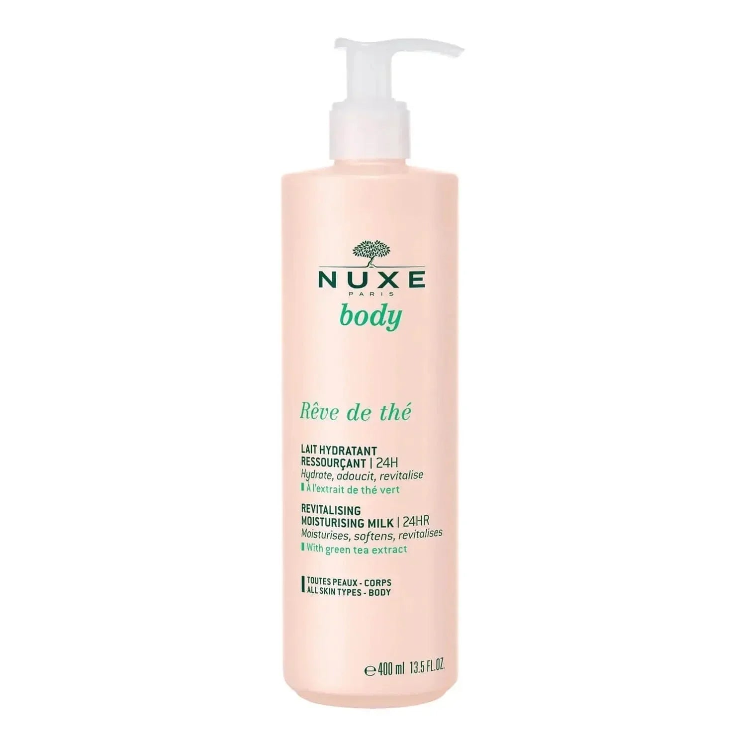 Nuxe Body Reve De The Revitalising Moisturising Milk 400 ml