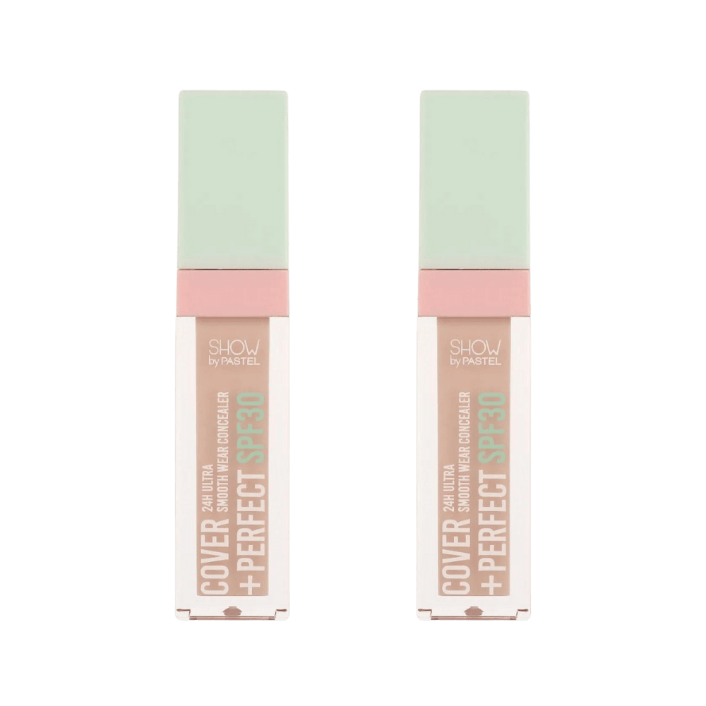Pastel Cover Perfect 30spf Ultra Concealer - 304 Nude Pink -2 Pack