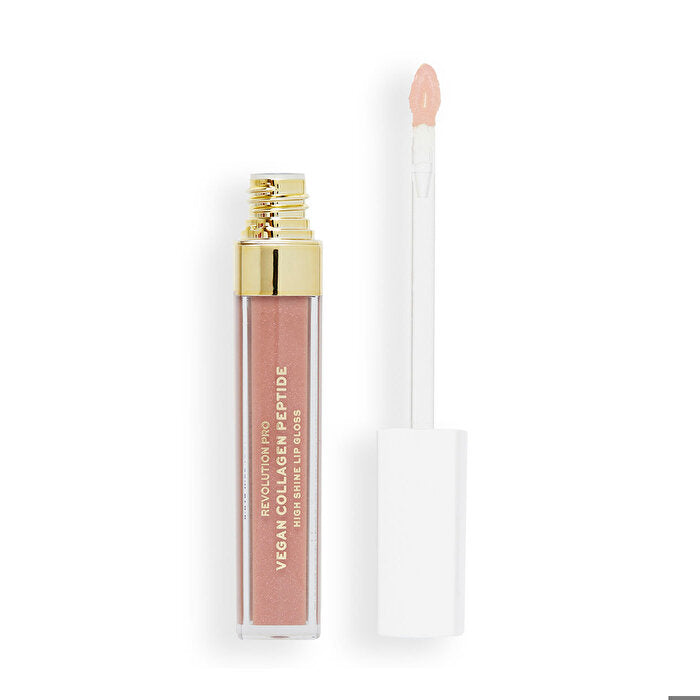 Revolution Pro Revolution Pro Vegan Collagen Peptide High Shine Lip Gloss - Cashmere