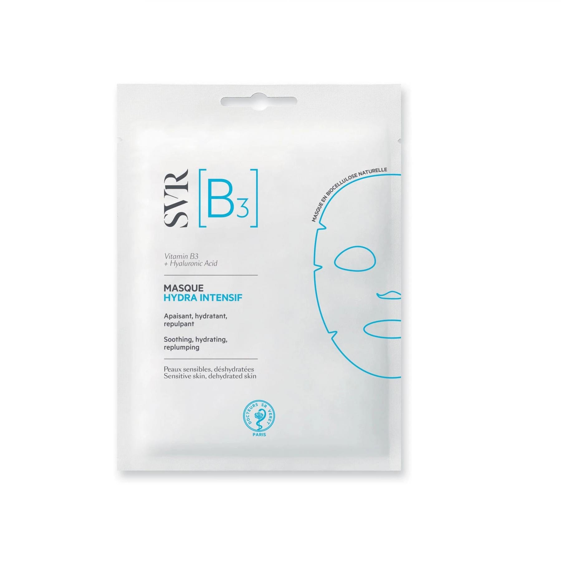 SVR Natural Biocellulose Intensive Hydra Mask 12 ml