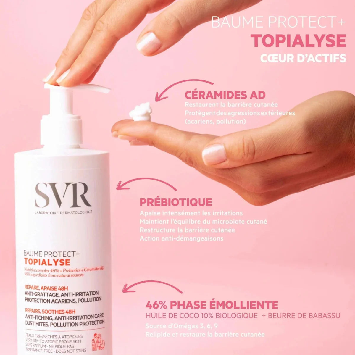 SVR Topialyse Balm Protect+ 400 ml