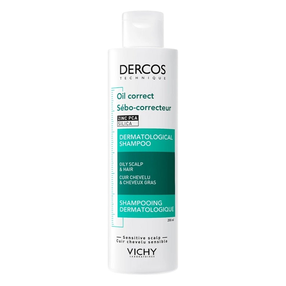 Vichy Dercos Oil Correct Yağlanma Karşıtı Şampuan 200 ml