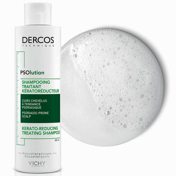 Vichy Dercos Psolution Anti-Flaking Hair Care Shampoo 200 ml