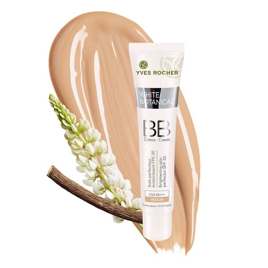 Yves Rocher White Botanical Anti-Blemish and Brightening Spf30 BB Cream 40 ml - Medium