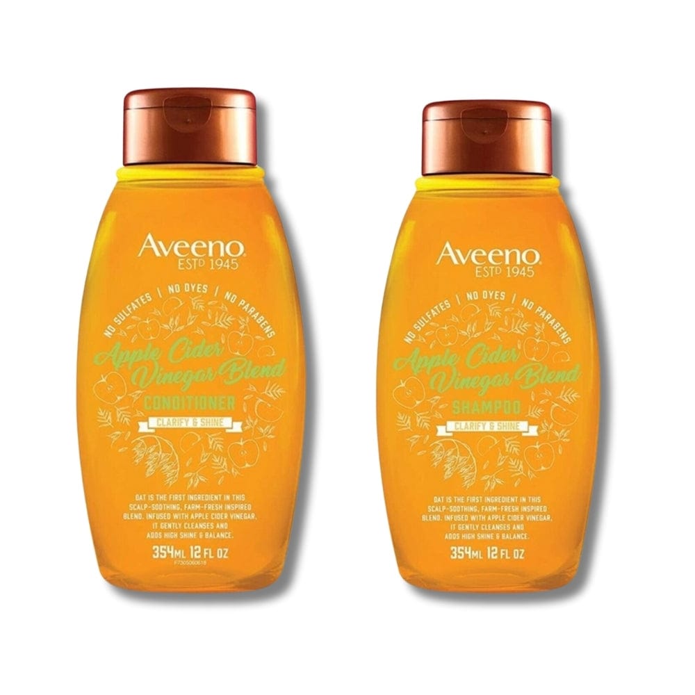 Aveeno Apple Cider Vinegar Blend Conditioner &amp; Shampoo 354ml