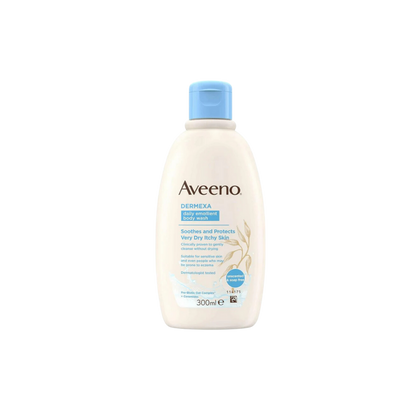 Aveeno Dermexa Daily Emollient Body Wash Gel 300ml