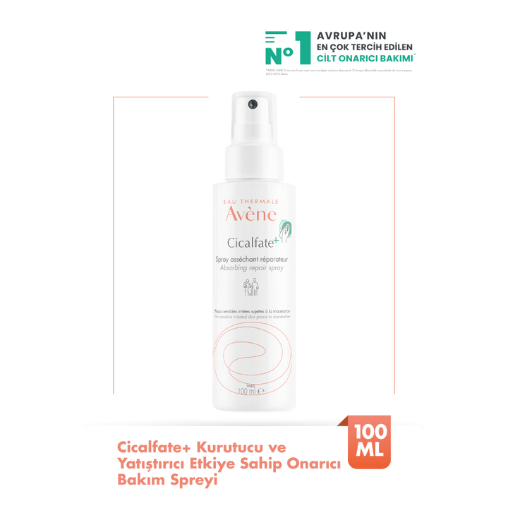 Avene Cicalfate+ Absorbing Repair Spray Onarıcı Bakım Spreyi 100 ml