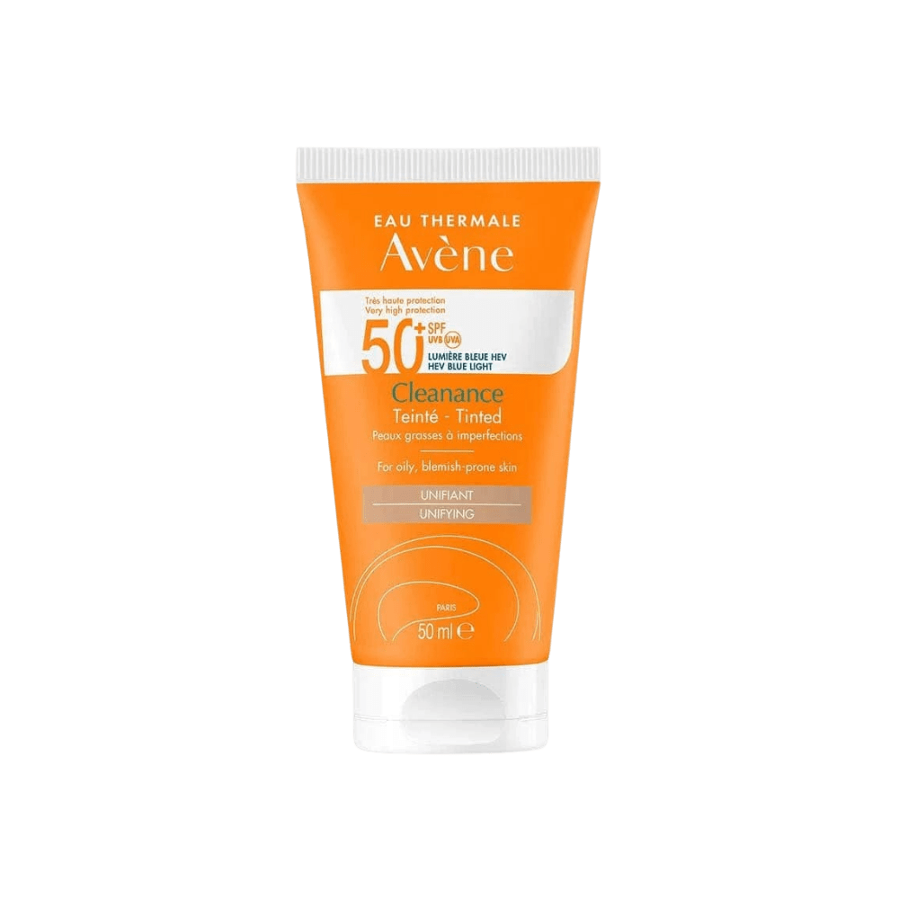 Avene Cleanance Solaire Tinted Spf 50 50 ml Tinted Sunscreen for Oily Skin