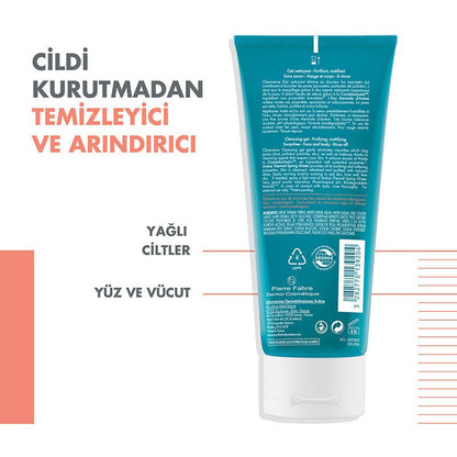 Avene Cleanance Yağlı ve Akneye Eğilimli Ciltler İçin Matlaştırıcı Temizleme Jeli 200 ml