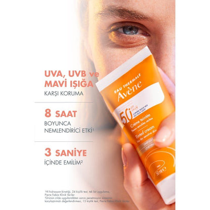 Avene Creme Tinted SPF50+ Güneş Kremi 50 ml