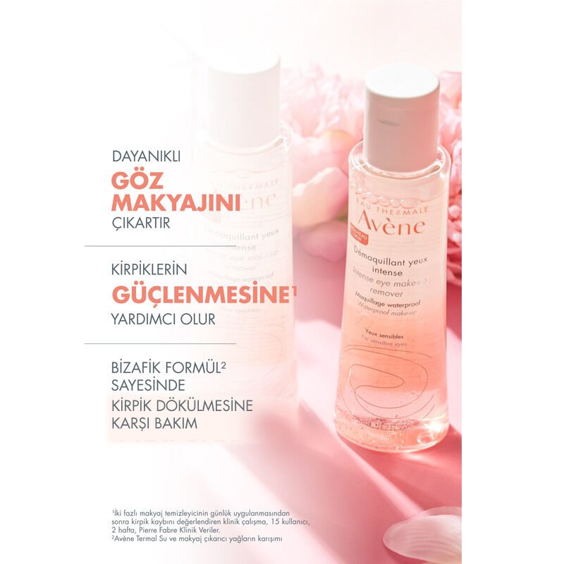 Avene Demaquillant Yeux İntense Çift Fazlı Makyaj Temizleyici 125 ml