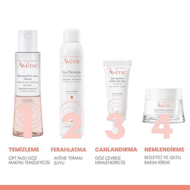 Avene Demaquillant Yeux İntense Çift Fazlı Makyaj Temizleyici 125 ml