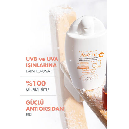Avene Fluide Mineral Güneş Kremi Spf50+ 40 ml