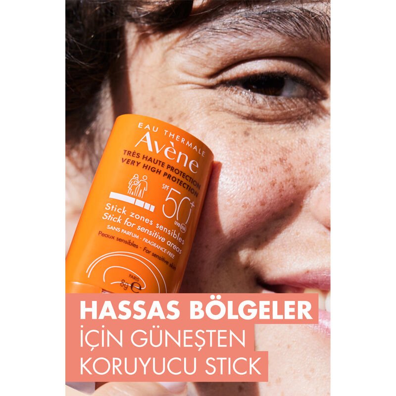 Avene Hassas Bölgeler İçin Güneş Koruyucu Stick Spf50+ 8 gr