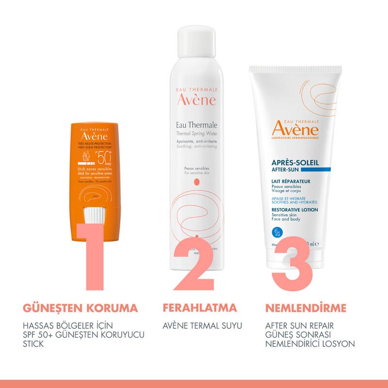 Avene Hassas Bölgeler İçin Güneş Koruyucu Stick Spf50+ 8 gr