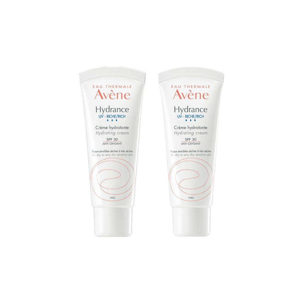 Avene Hydrance UV-Rich Moisturising Cream SPF 30 40 ml 2 Pack