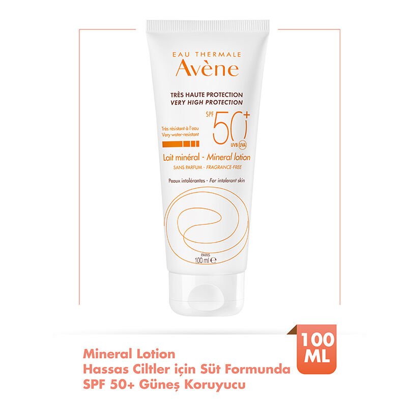 Avene Lait Spf 50 Mineral Lotion (Mineral Güneş Losyonu) 100ml