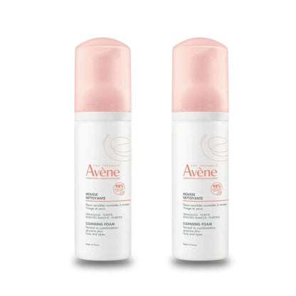 Avene Mousse Nettoyante Cleansing Foam 150ml -2 Pack