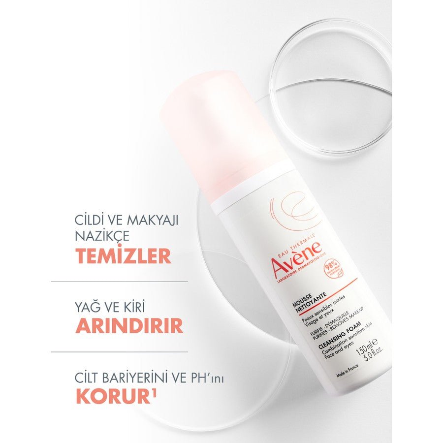 Avene Mousse Nettoyante Temizleme Köpüğü 150 ml