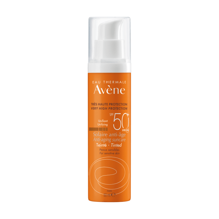 Avene Solaire Anti Age Teinte SPF50+ Yaşlanma Karşıtı Güneş Koruyucu 50 ml