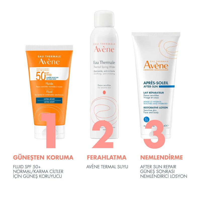 Avene Solaire SPF50+ Fluid Ultra Light 50 ml