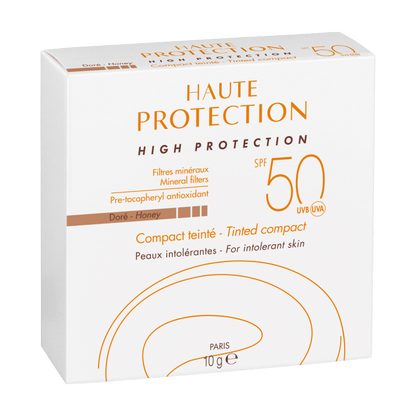 Avene Tinted Compact Dore Spf 50 10 gr Tinted Sunscreen -2 Pack