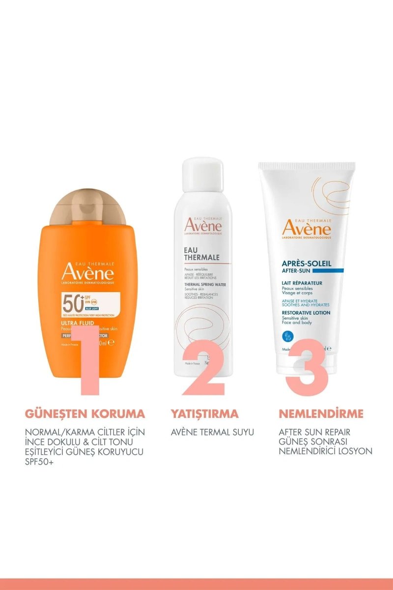 Avene Ultra Fluid Perfector SPF50+ Cilt Tonu Eşitleyici Renkli Güneş Kremi 50 ml