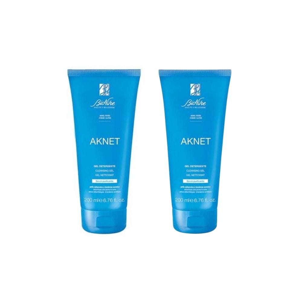 BioNike Aknet Purifying Cleansing Gel 200 ml 2 Pack