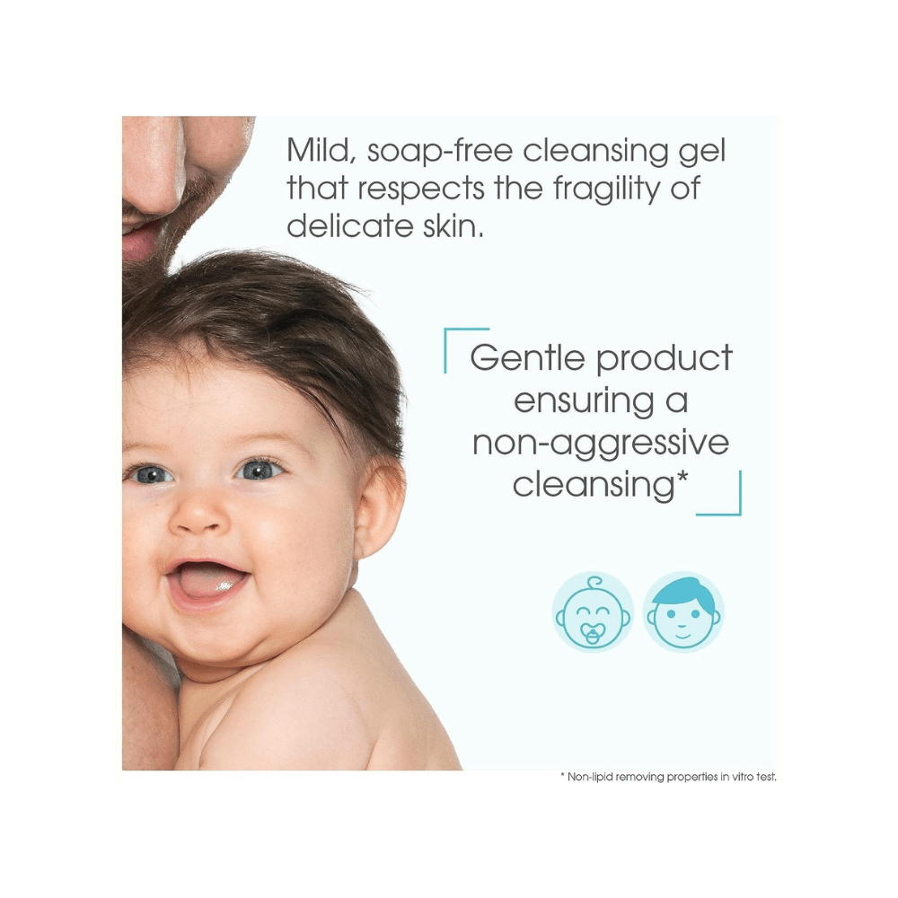 Bioderma Abcderm Foaming Baby &amp; Child Hair and Body Cleansing Gel 1 L