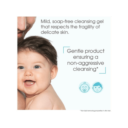 Bioderma Abcderm Foaming Baby &amp; Child Hair and Body Cleansing Gel 1 L