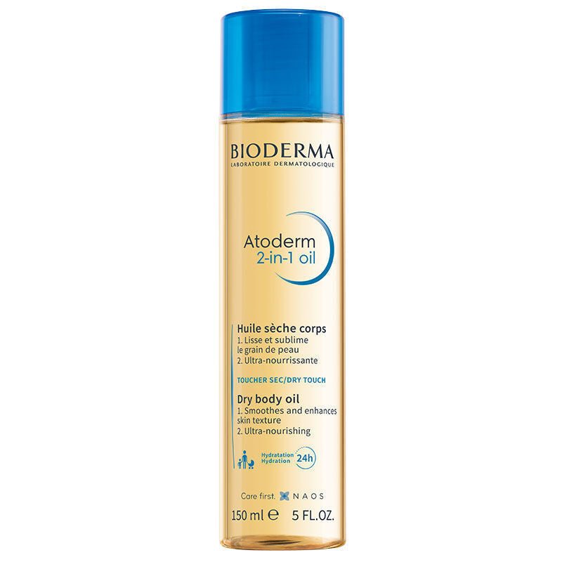 Bioderma Atoderm 2 in 1 Dry Oil Nemlendirici Vücut Bakım Yağı 150 ml
