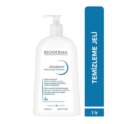 Bioderma Atoderm Intensive Yatıştırıcı ve Temizleyici Jel 1000 ml