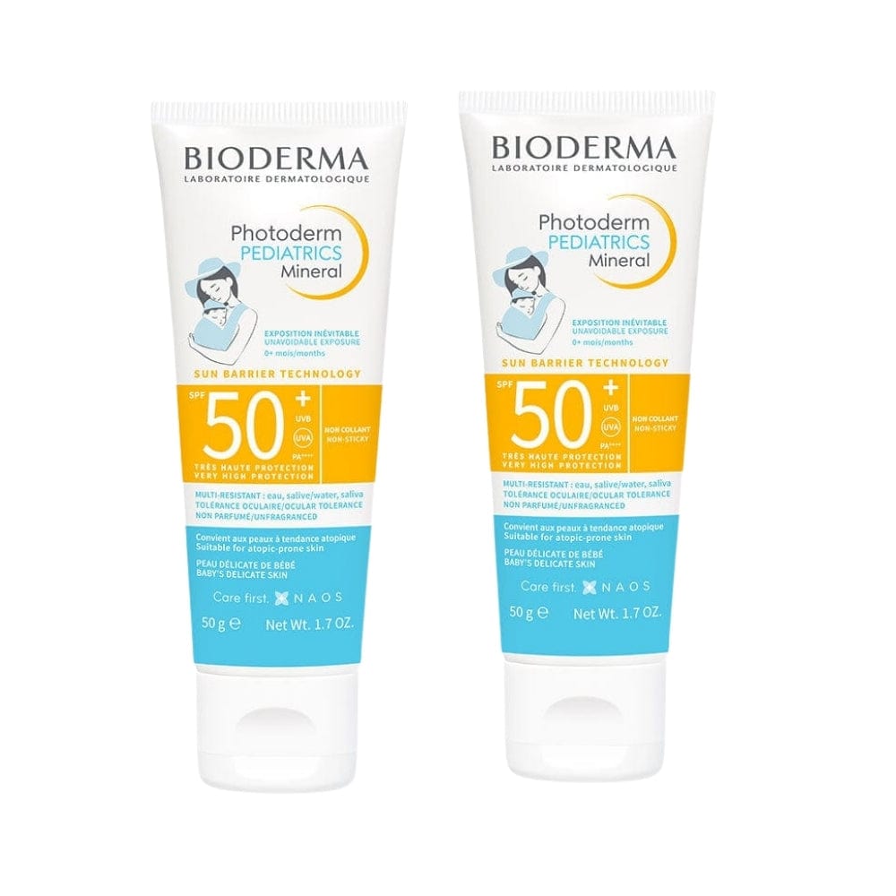 Bioderma Photoderm Pediatrics Mineral SPF50+ 50 ml -2 Pack