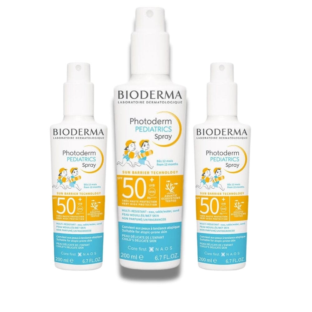 Bioderma Photoderm Pediatrics Spray SPF50+ 200 ml -3 Pack